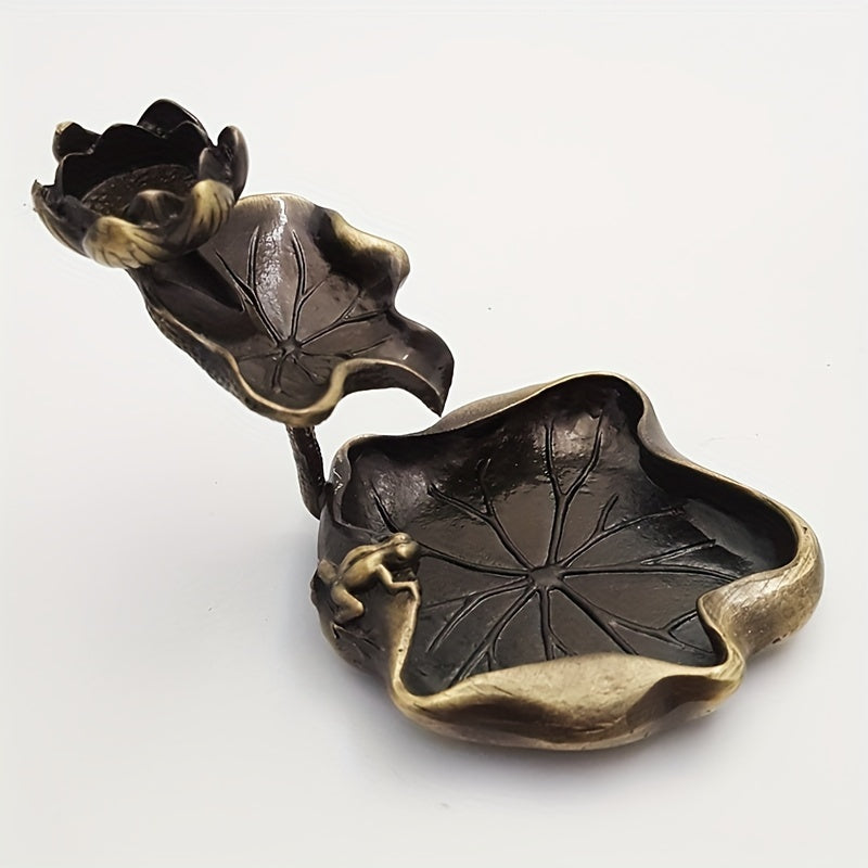 Elevate your home decor with our beautiful Lotus Backflow Incense Burner!