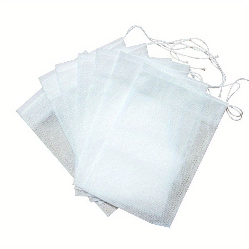 100 tea bags, including pumping lines, traditional Chinese medicine decoction bags, non-woven seasoning soup slag bags