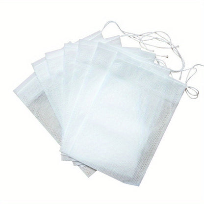 100 tea bags, including pumping lines, traditional Chinese medicine decoction bags, non-woven seasoning soup slag bags