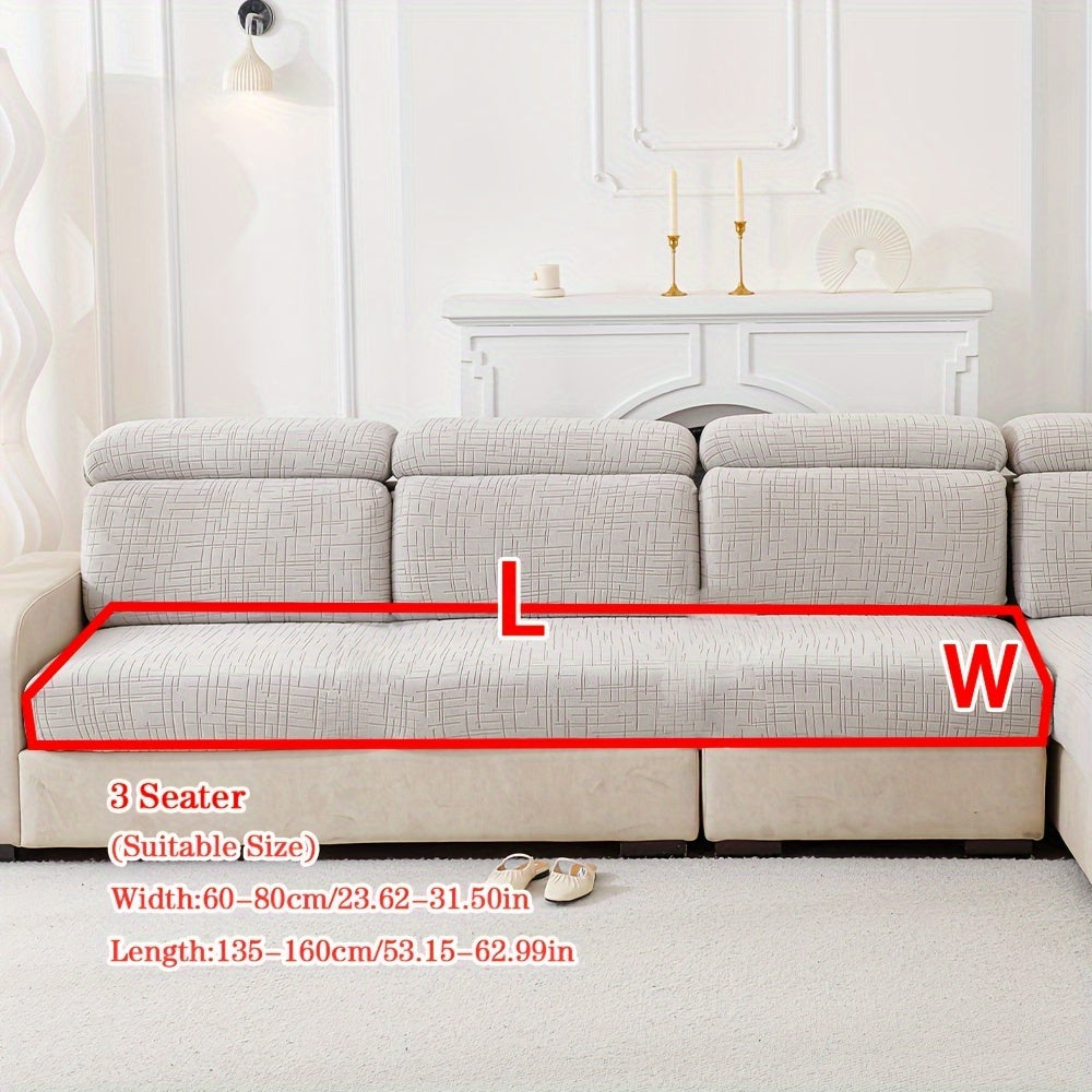 Jacquard sofa cover suitable for all seasons, protects sofa cushions in bedrooms, offices, living rooms, and home décor.