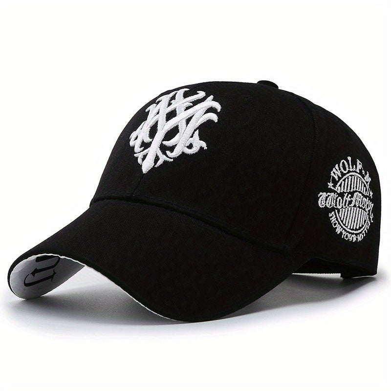 Fashion embroidered sunshade sunscreen baseball cap for men and women - Stay cool and stylish.