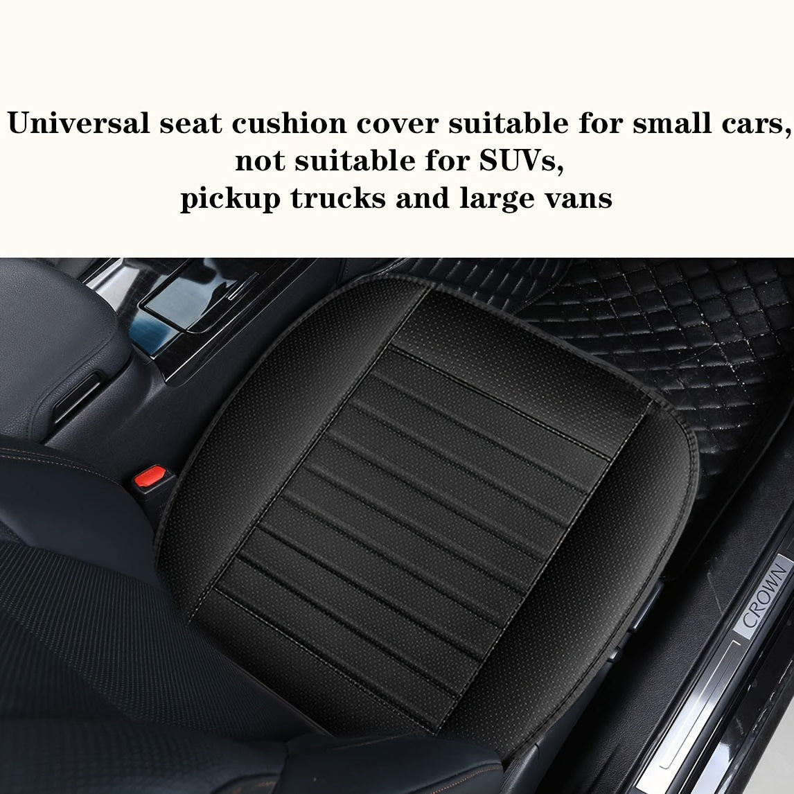 Top Pick: Faux Leather Car Seat Cushion Protector for Breathability and Anti-Slip Safety