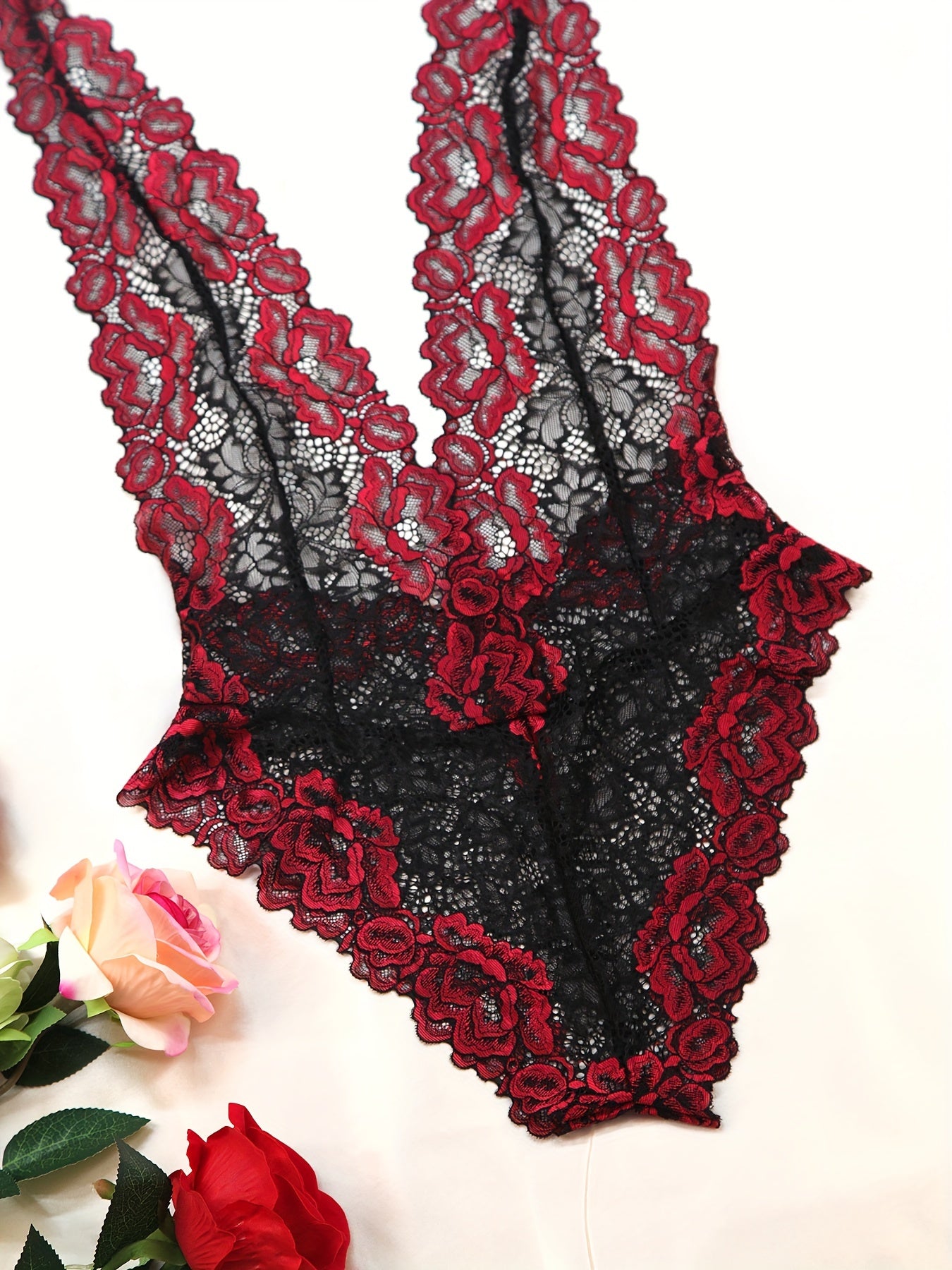 Six-color Lace Strap-on Lingerie for Women