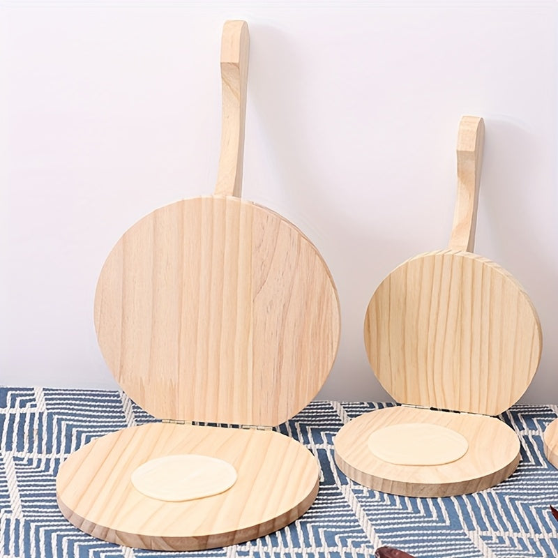 Wooden Dumpling Maker: A versatile kitchen tool for making dumplings, noodles, pancakes, and corn cakes by hand. Perfect for home cooking and a great Christmas or New Year wedding gift.