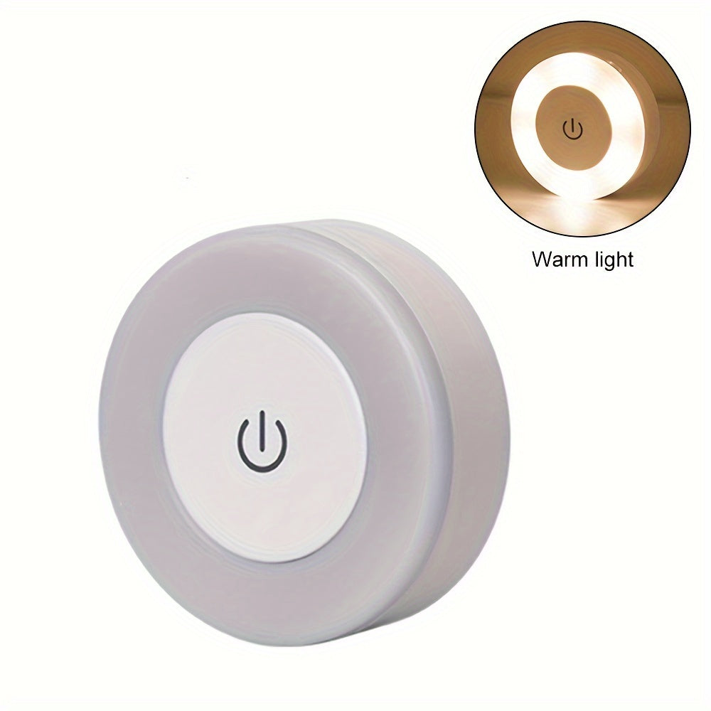 LED Touch Night Light ideal for various areas in the home such as nursery, hallway, bedroom, and living room with adjustable dimming and color options.