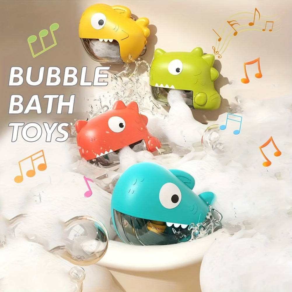 The UNICHERRY Dinosaur Bubble Bath Toy offers an automatic bubble maker with music and silent mode, providing fun water play for youngsters. It makes for a perfect birthday or Christmas gift (batteries and liquid not included).