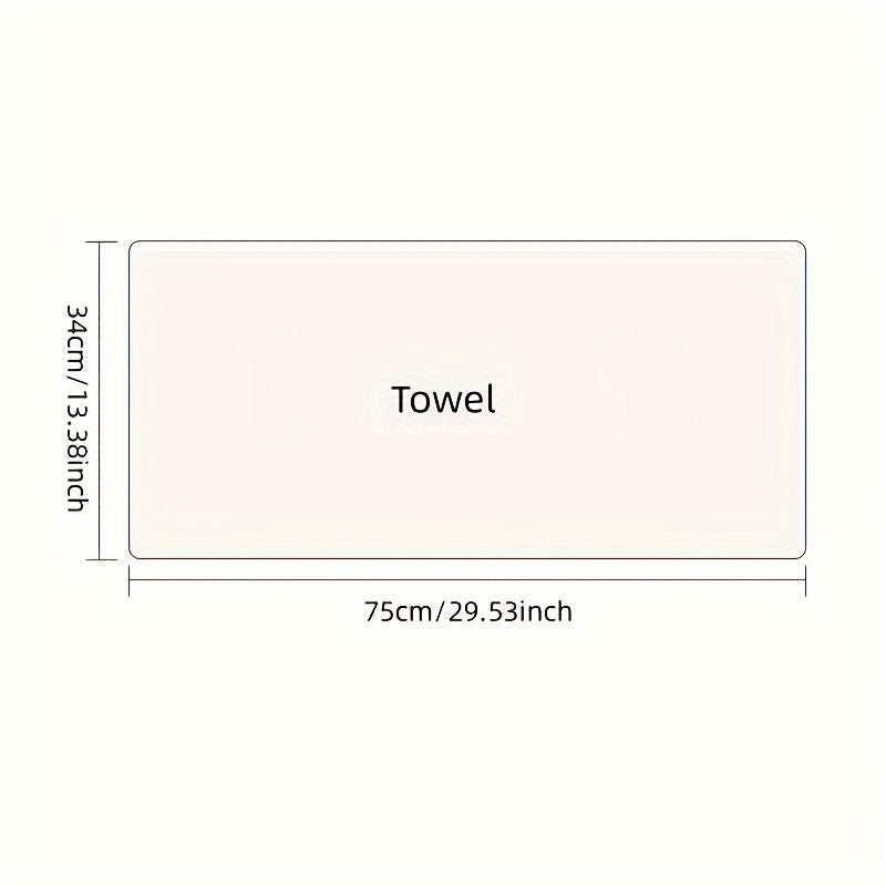 1pc double-sided jacquard towel made from pure cotton, soft, absorbent, and non-shedding. Perfect as a gift for both men and women. Dimensions: 33.99*75.01 cm.