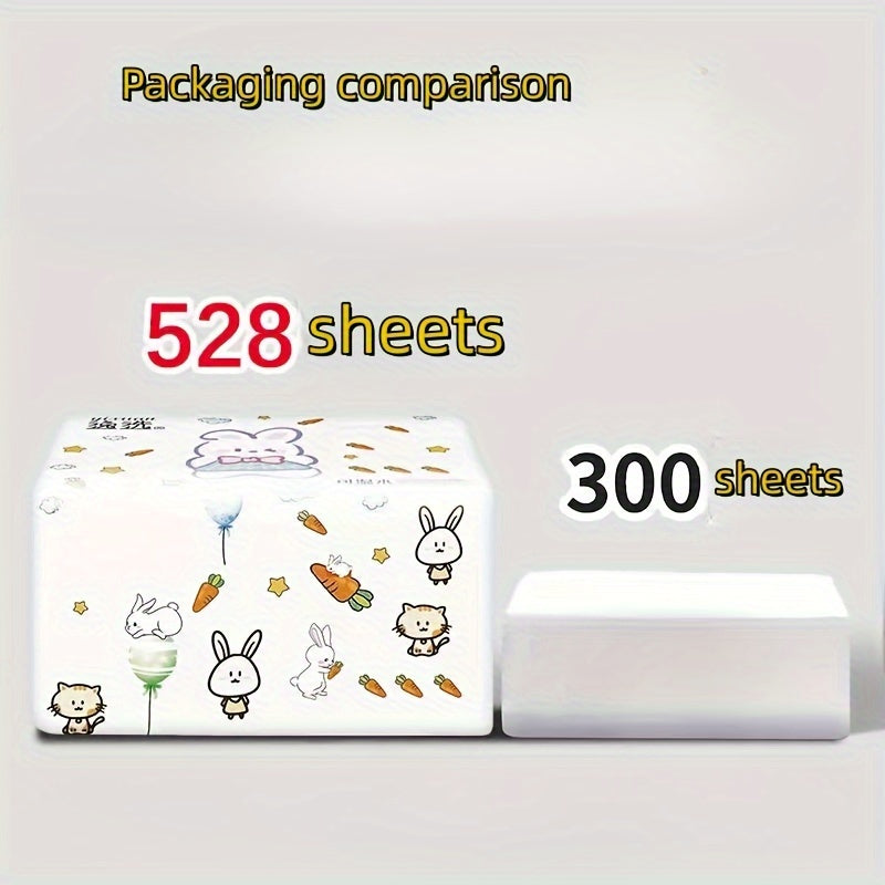 528 sheets per pack Ultra Soft 4-ply facial tissues made from virgin wood pulp for wet/dry use in various settings.