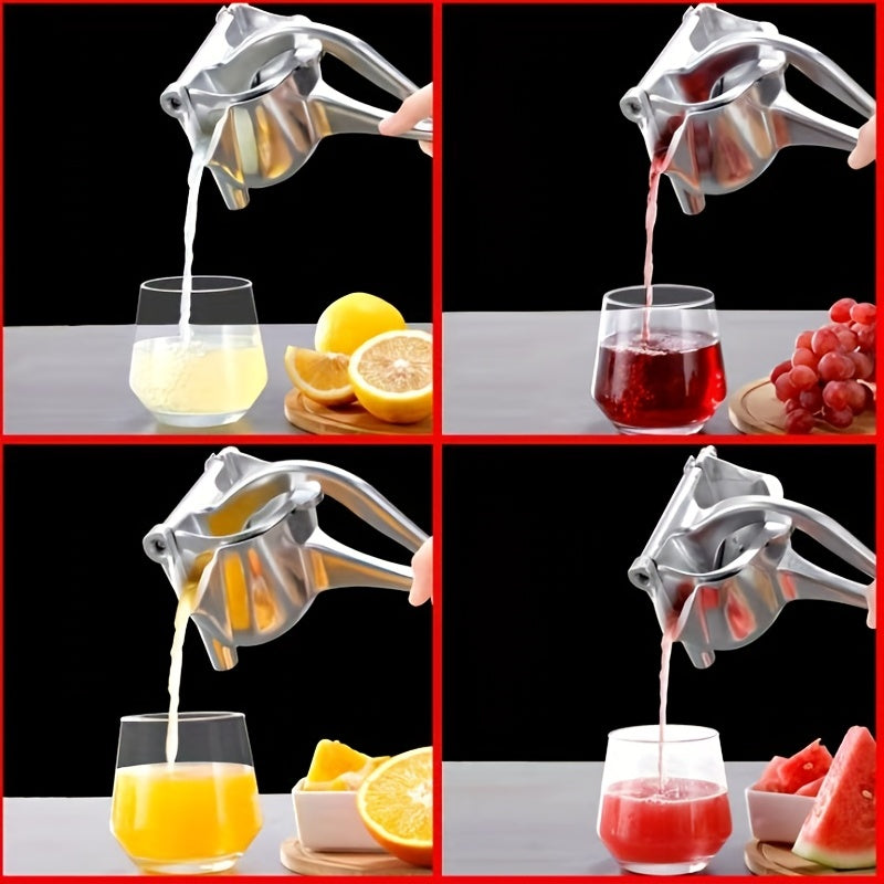 1 Citrus Juicer Set, shu jumladan ko'p funksiyali Limon Suyuqich va ijodiy Apelsin Suyuqich. Ushbu qo'l bilan ishlaydigan suyuqich mevalarni siqish va bosish uchun mukammal, bu esa uni oshxonada zaruriy asbob va aksessuar qiladi.