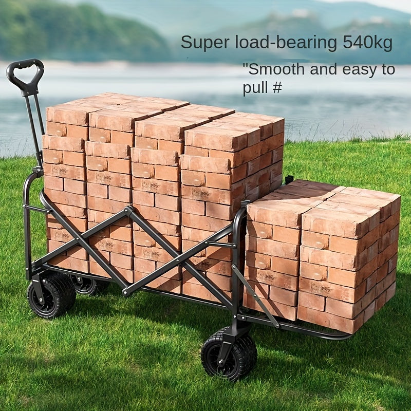 Aoran Heavy-Duty Folding Trolley for Various Activities