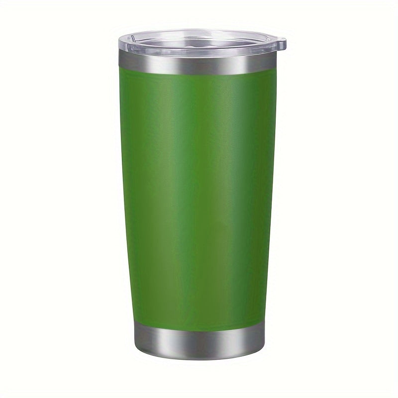 20oz stainless steel travel mug with double wall insulation and secure lid - ideal for holidays like Christmas, Halloween, Easter, Hanukkah, and Thanksgiving.