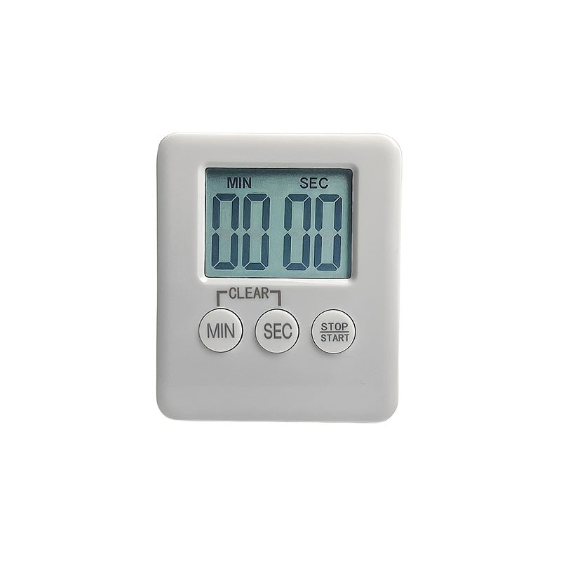 1 piece of the multi-functional Timer, which serves as a student time manager, as well as a kitchen or bedroom timer. It also functions as a reminder clock and alarm clock. This timer promotes time management and self-discipline. It is a useful kitchen