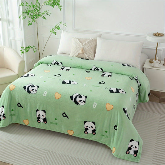 Celebrate the holidays and special occasions with our Panda Pattern Bed Blanket, perfect for Chinese New Year, Valentine's Day, Mother's Day, and Back to School!