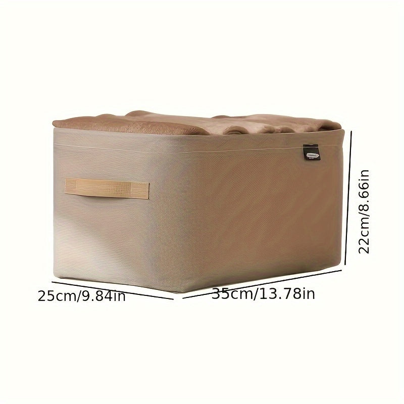 Multifunctional, Durable Storage Box with Convenient Handles - Great for Storing Clothes, Toys, and More, Rectangular Design - Perfect for Organizing Your Home and Kitchen