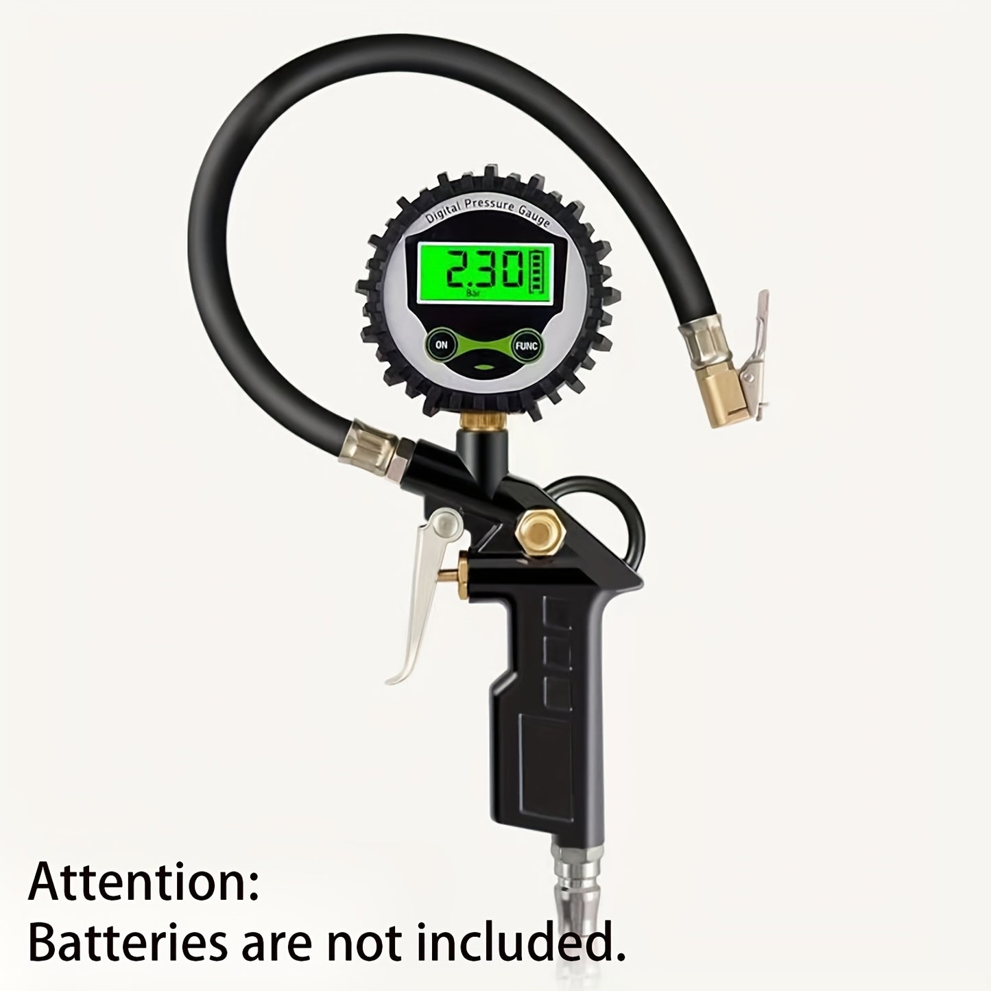 Precision Digital LCD Tire Pressure Gauge, versatile for cars, trucks, bikes with user-friendly design and crystal-clear display.