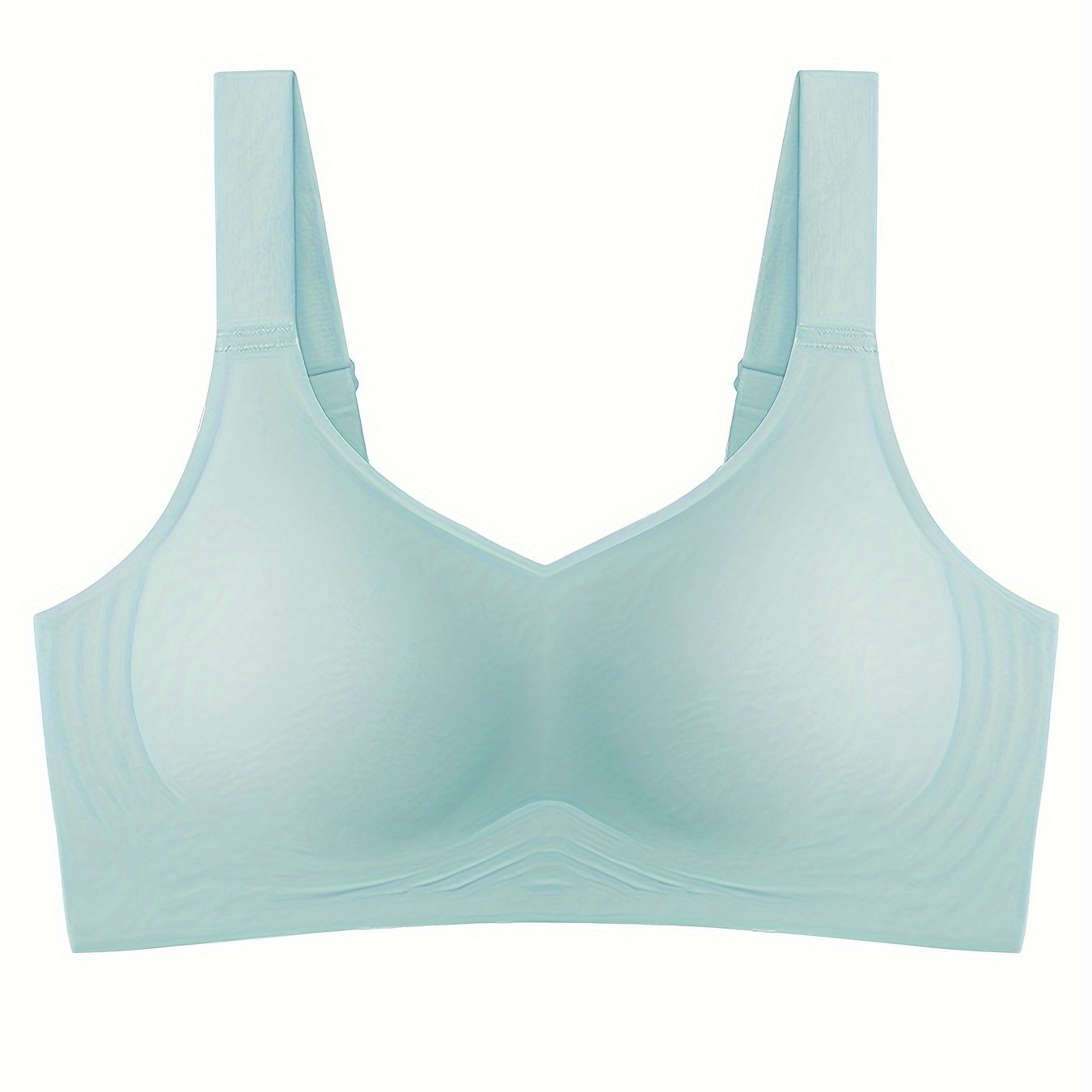 Women's seamless sleep push-up bra