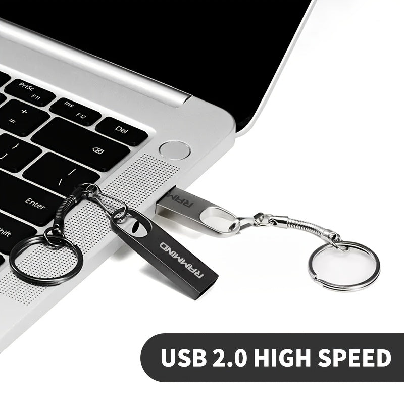 USB 2.0 High-speed Flash Drives available in various capacities for multiple devices - Safely store your documents!