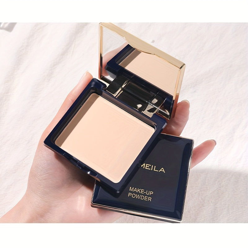 LAMEILA Matte Foundation Makeup Powder uzoq muddatli yog'ni nazorat qilish va silliq qo'llashni ta'minlaydi, barcha teri ranglari uchun shaffof qoplama bilan.