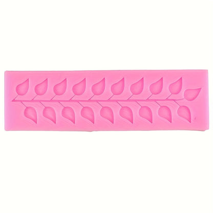 The Premium Silicone Lace Leaf Mold is perfect for creating intricate fondant and chocolate designs. This versatile cake decorating tool is lead-free and heat resistant, able to withstand temperatures from -40°C to 230°C.