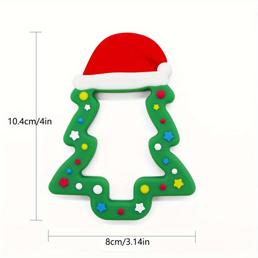 Youngsters will love our Christmas Tree Teether! Made from food-grade silicone, this teether is easy to clean and makes the perfect holiday gift for little ones.