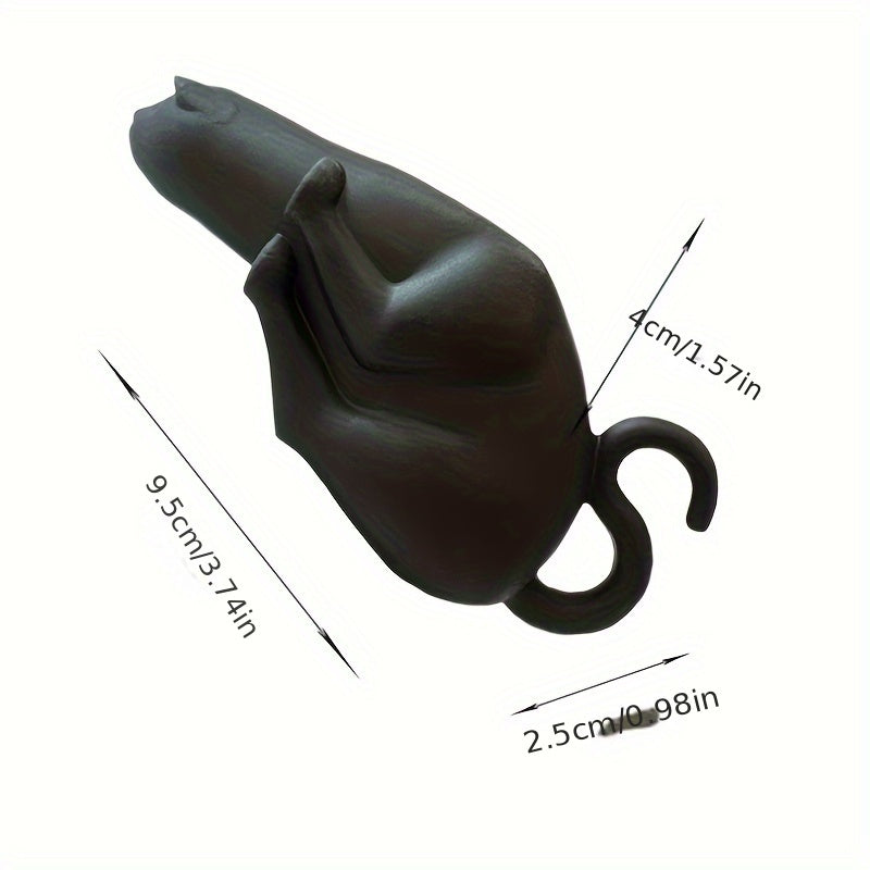 Silicone cat-shaped wine stopper, reusable beer bottle sealer, freshness-preserving tool, perfect for holidays - 1pc.