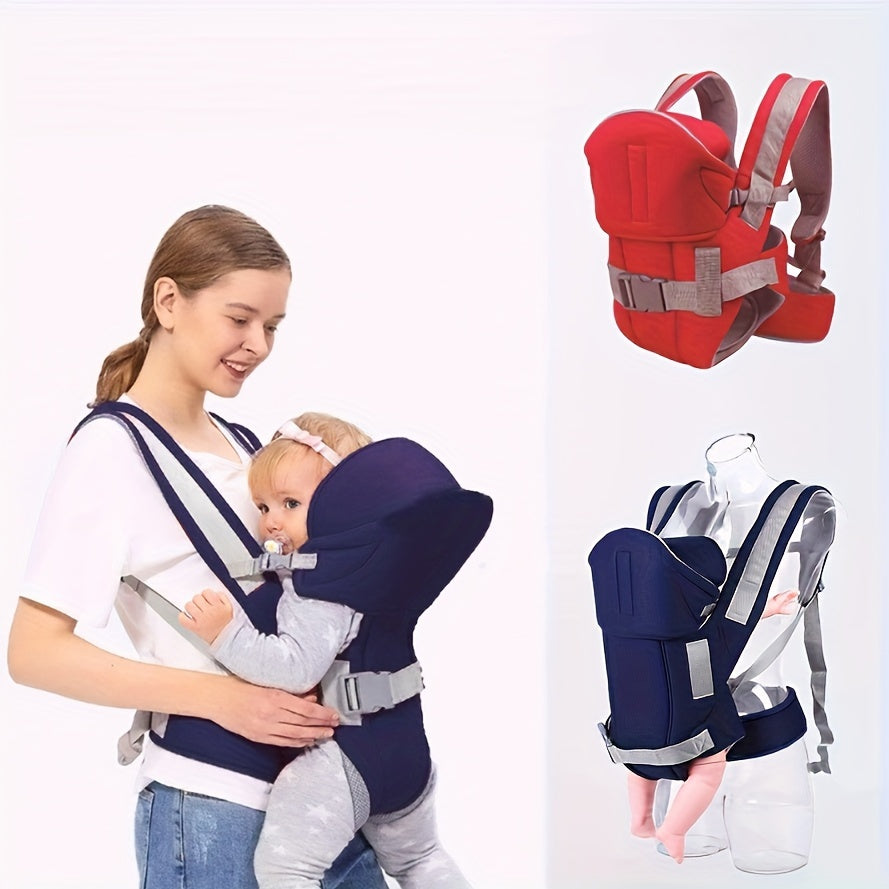 A versatile large baby carrier with a breathable design and thick padding, resembling a backpack.