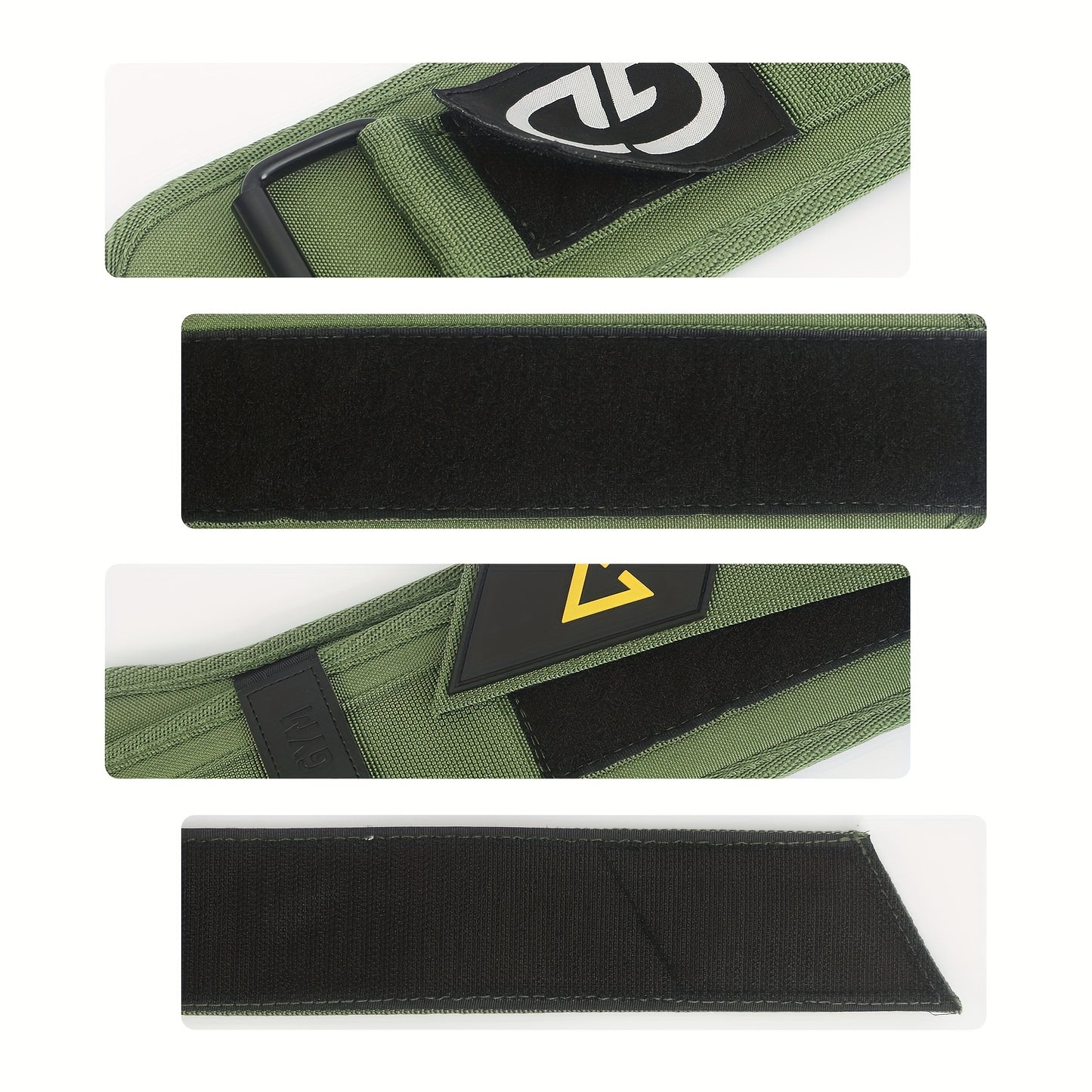 Powerlifting belt for fitness training and weightlifting in the gym.