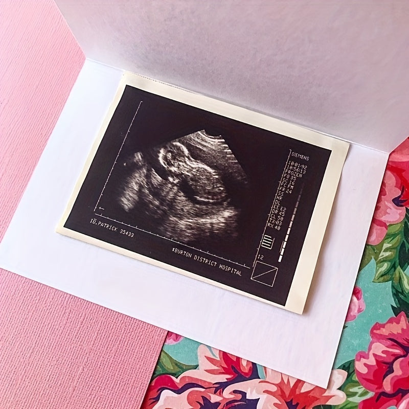 Hello Announcement: A Special Message for You, Pregnancy Card and Envelope for Family, Spouse, and Grandparents