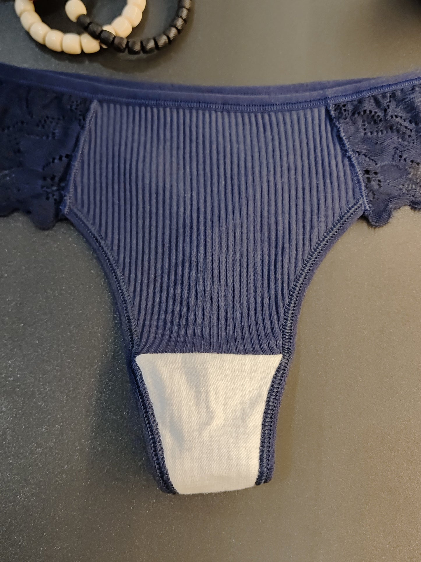 Lace ribbed thonglar, past belli ichki kiyimlar, ayollar uchun sexy lingerie.