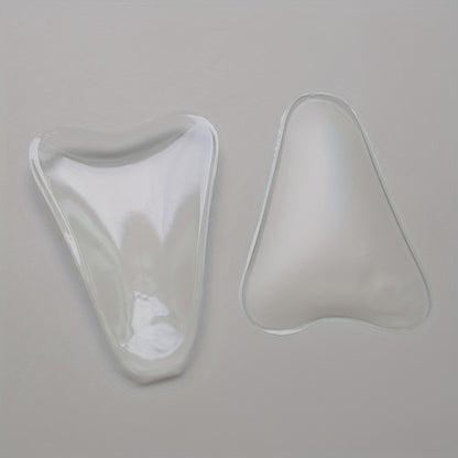 Silicone adhesive pads for bras and swimwear, invisible and waterproof, hand washable.