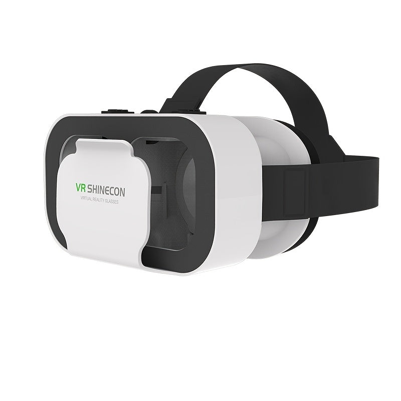 1pc Shinecon 3D VR Glasses for smartphones, non-wireless virtual reality headset with viewer function, no battery needed.