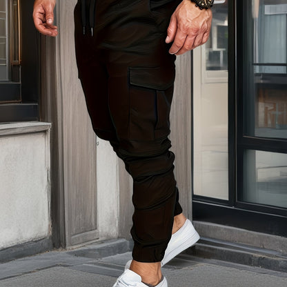 Men's casual sports cotton cargo pants for cross-border travel.