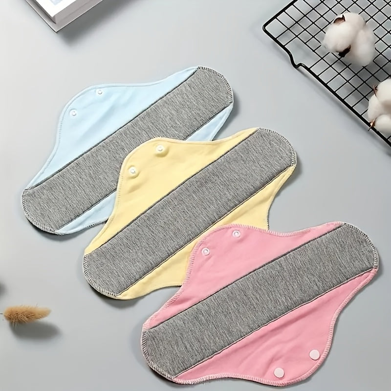 4 Graphene Aseptic Diaper Pads - Comfortable, Breathable, Washable, Waterproof, Leak-Proof with Snap Buttons, Ideal for Elderly Protection