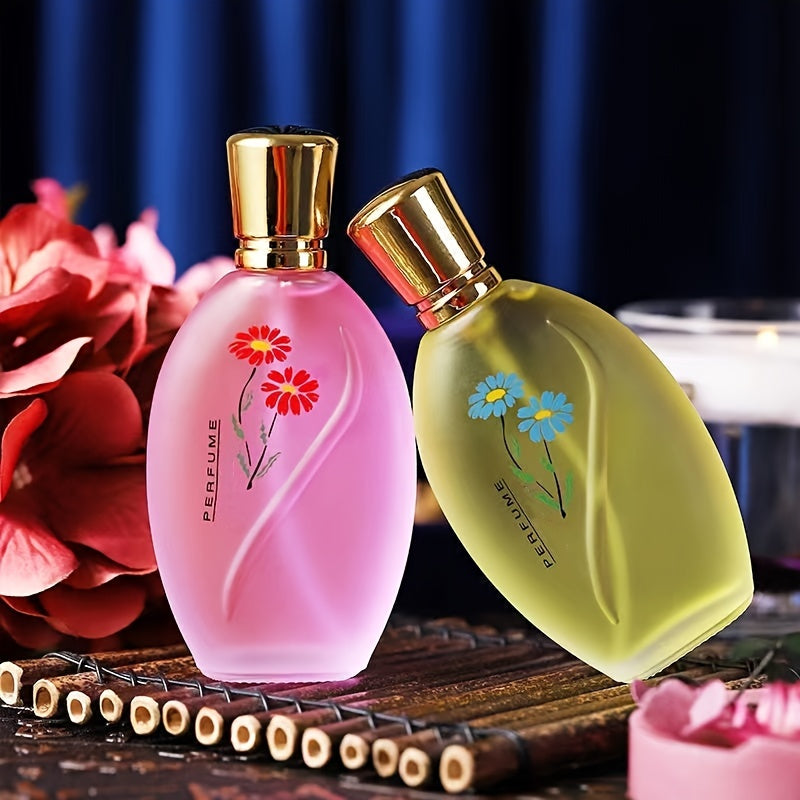 Long-lasting floral eau de toilette spray for women with osmanthus, rose, jasmine, lavender, and gardenia fragrance. Perfect for dating and daily wear, an ideal gift for her.