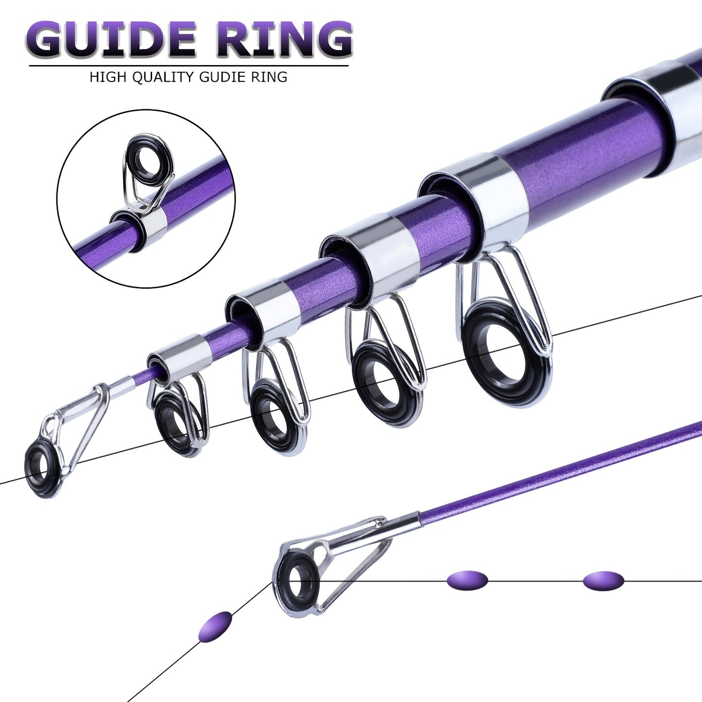 Sougayilang Telescopic Fishing Rod is a portable, durable fiberglass rod with medium action and extendable length for versatile saltwater fishing.