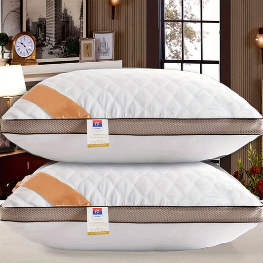 Top choice 5-star hotel pillow for home and dormitory use, suitable for RV bedding, providing neck and spine protection.