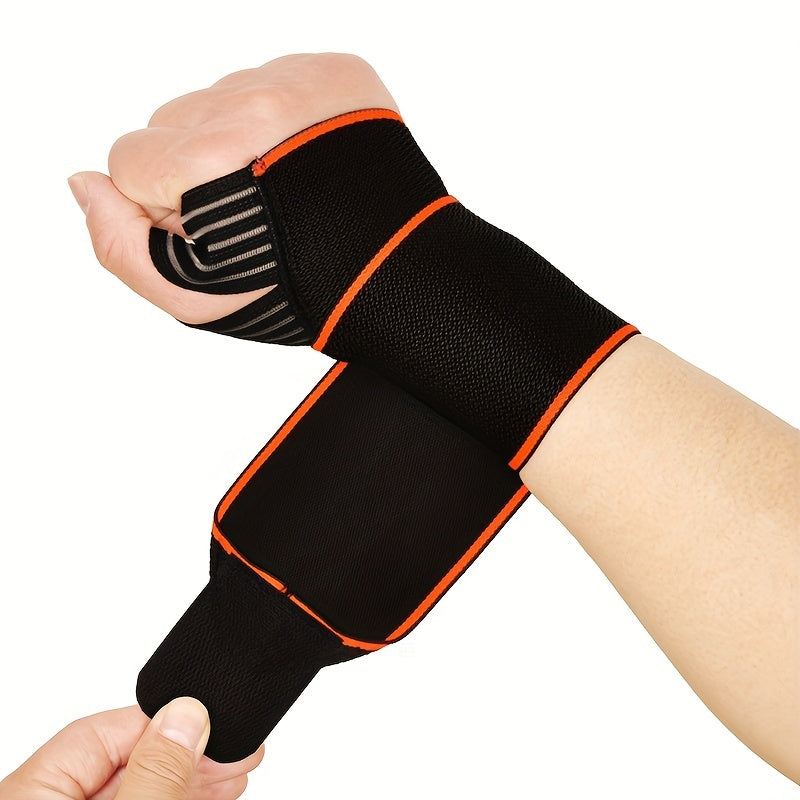 Adjustable wrist support strap for enhanced performance in weightlifting, sports, and daily activities