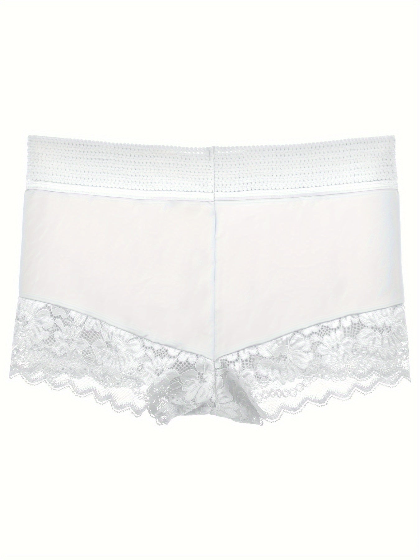 Soft and comfortable lace boyshort panties - perfect for women's lingerie or underwear.