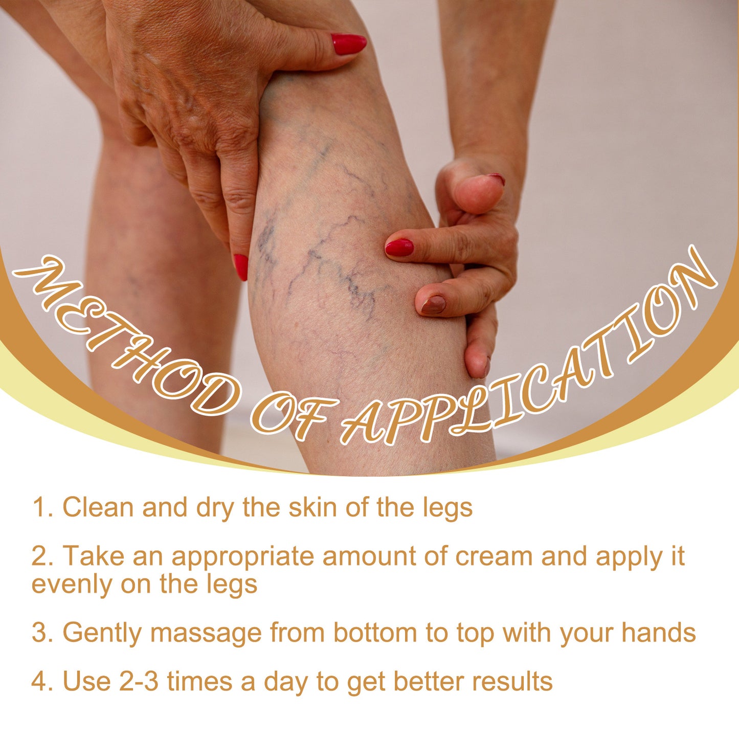 West Month Leg Care Cream Moisturizing Massage Leg External Care Nourishing Body Care Cream