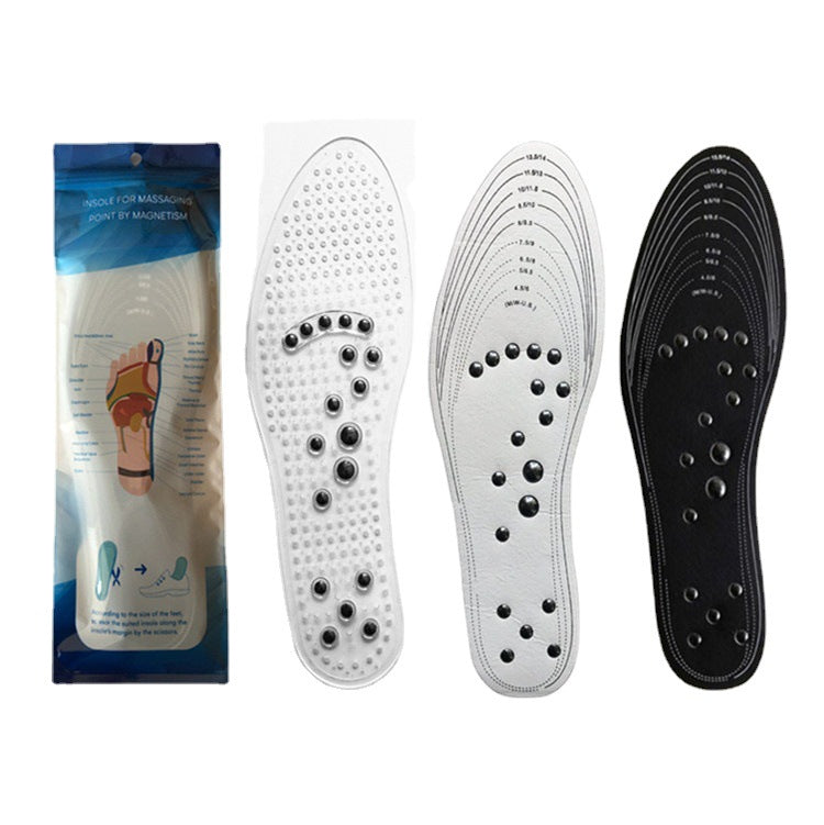 Memory cotton magnetic insole 18 magnetic insole magnetic iron to keep the soles of the feet point massage fitness no effect