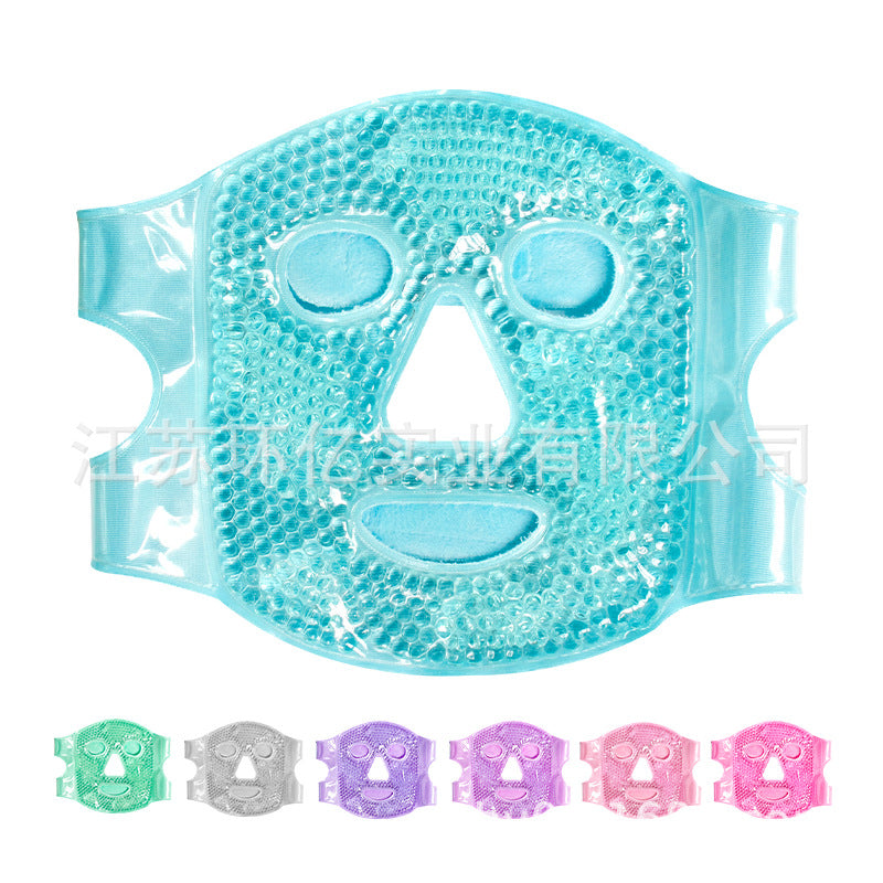 Gel Ice Compress Mask Cold and Hot Compress Face Ice Bag Cooling Ice Compress Sleep Mask Eye Mask Ice Bag