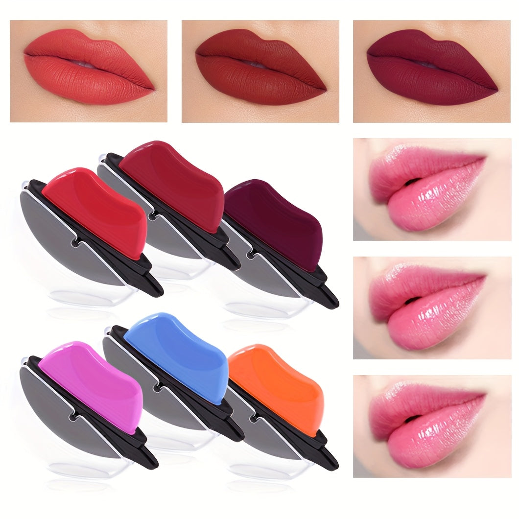 1pc Matte Lipstick Paste in Berry, Pink, and Red shades, Long-Lasting and Moisturizing, Non-Fading, Suitable for All Skin Types