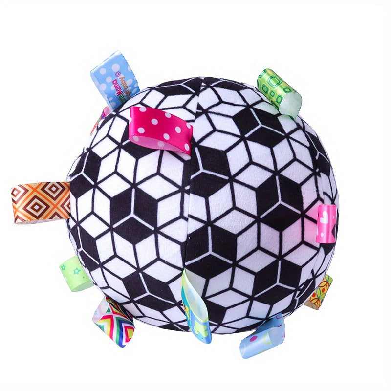 Easter Gift: Interactive Plush Ball for Dogs - 1pc Baby Hand Grab Ball with Rattle to Soothe