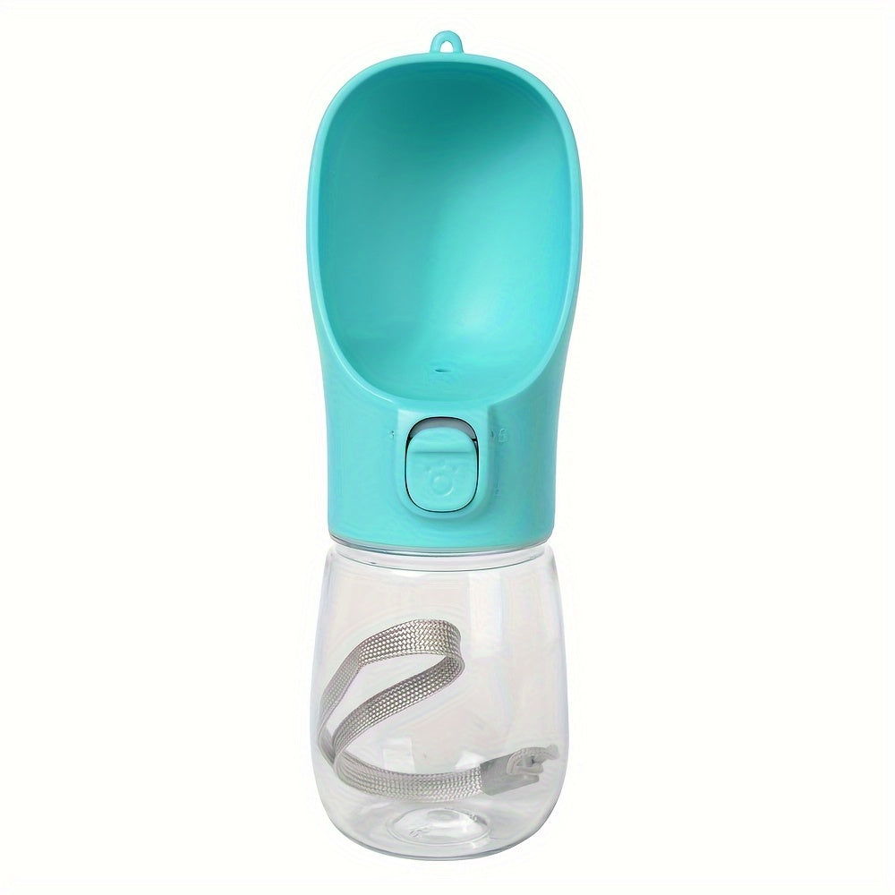 Portable leak-proof dog water dispenser ensures your pet stays hydrated while walking or traveling.