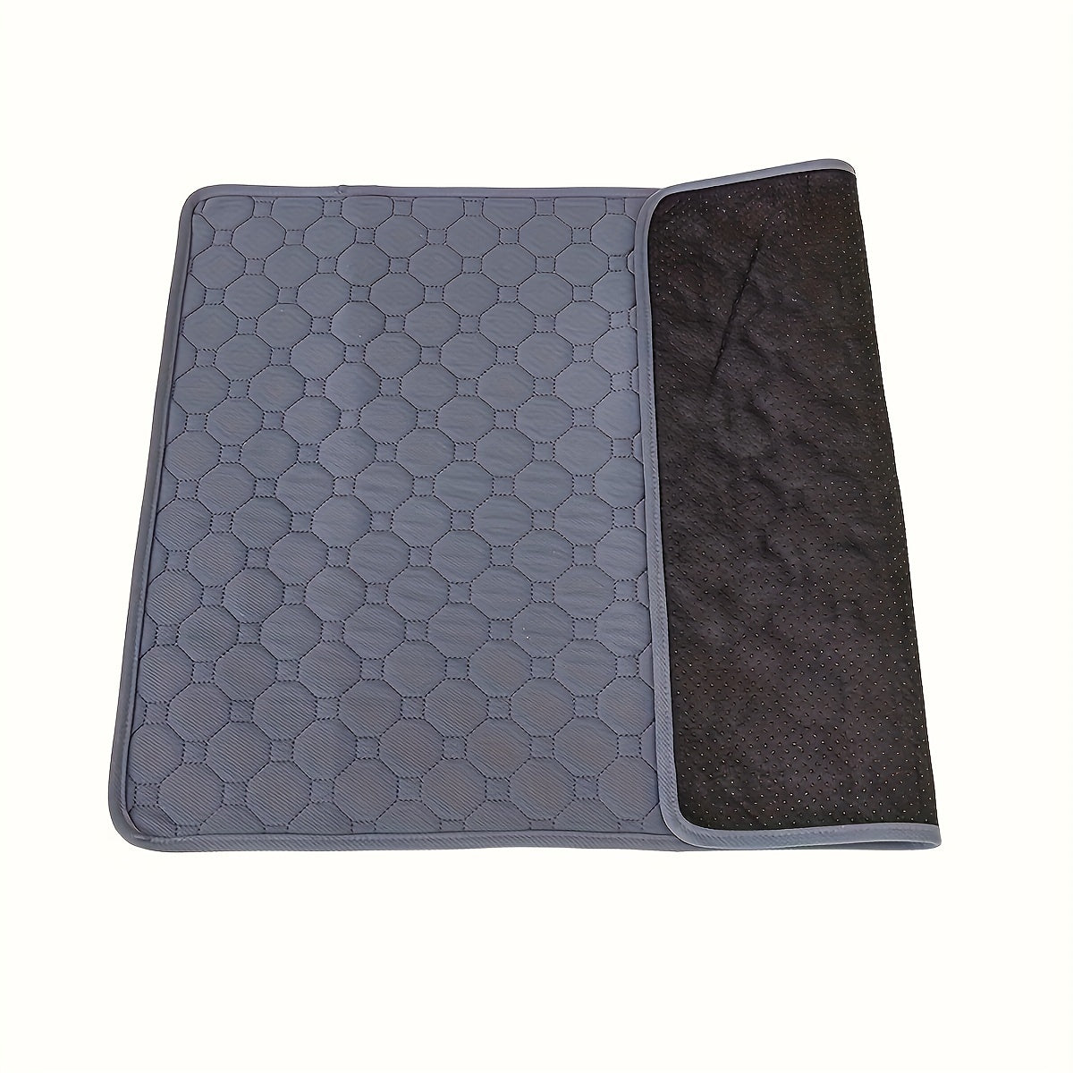 Washable waterproof dog training pad with non-slip hexagonal grip design for sofa protection, suitable for indoor use.