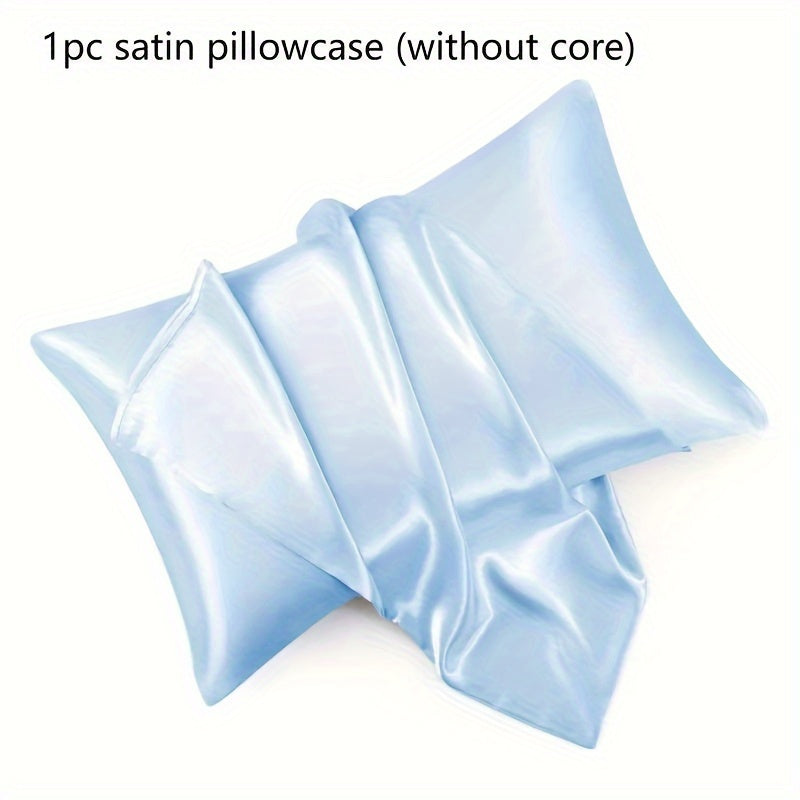 One popular classic color satin pillowcase with comfortable feel, featuring an envelope closure for easy use. A great choice for promoting healthy skin and hair.