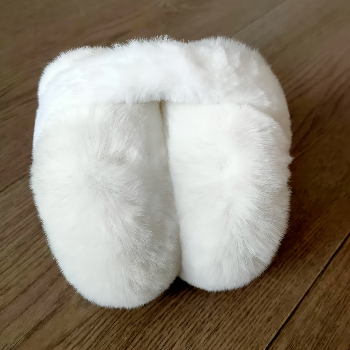 Dry clean only Unisex Fluffy Faux Fur Earmuffs perfect for Autumn and Winter Outdoor Wear. Cozy, Large Woven Stretch Polyester Ear Warmers.