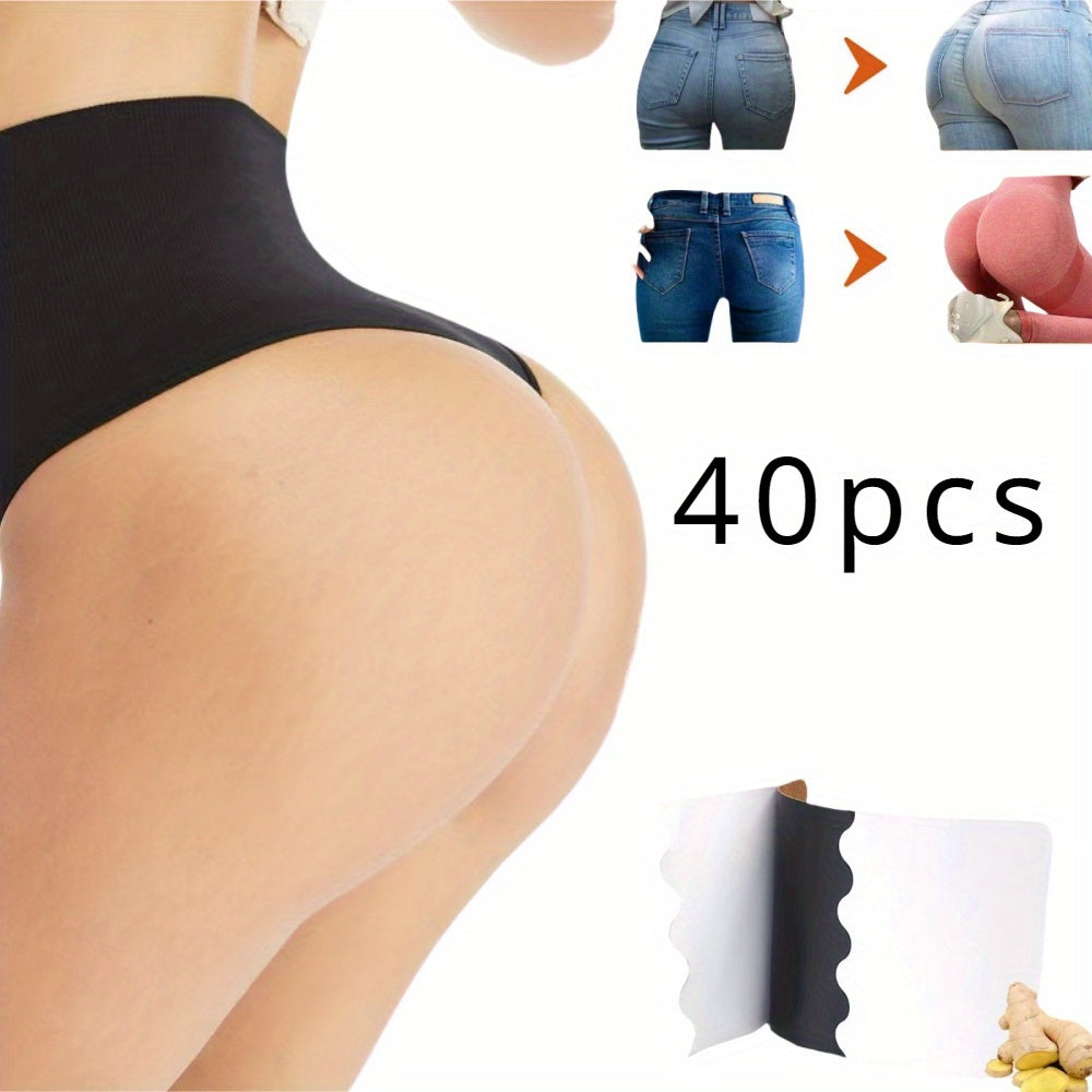 Enhance and shape your curves with 40 pieces of natural butt lifting tape - no power required!