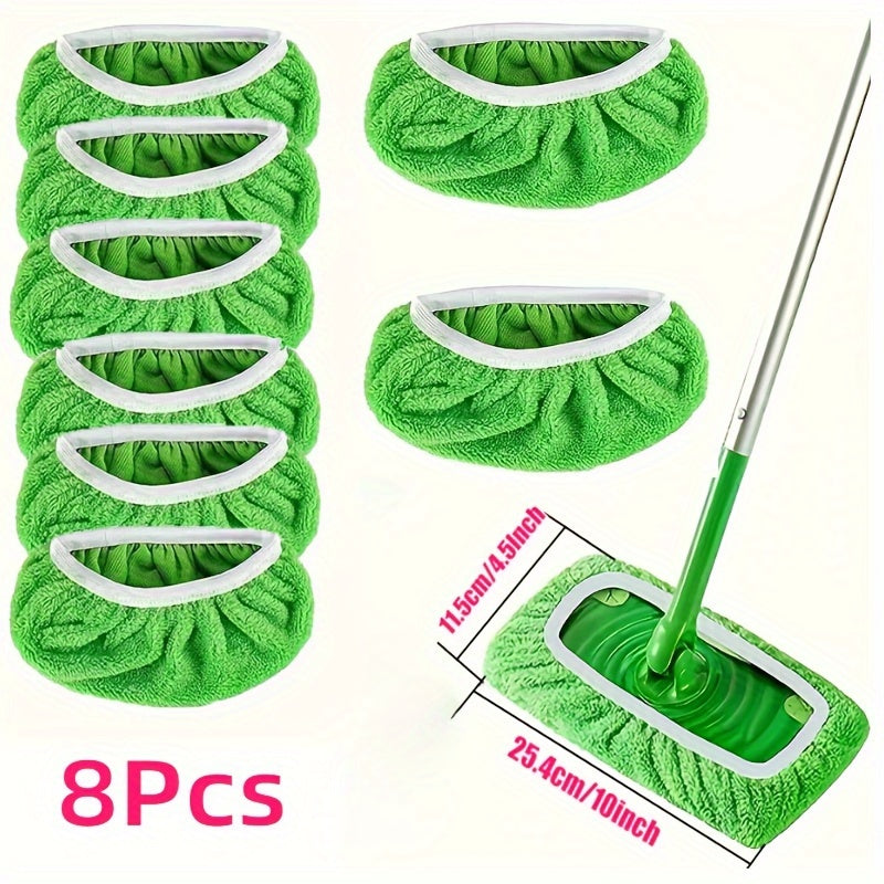 Replace your old mop pads with our reusable options! Available in sets of 2, 4, or 8, these ultra-absorbent pads are perfect for wet and dry floors. Keep your floors clean and tidy with this essential cleaning tool.