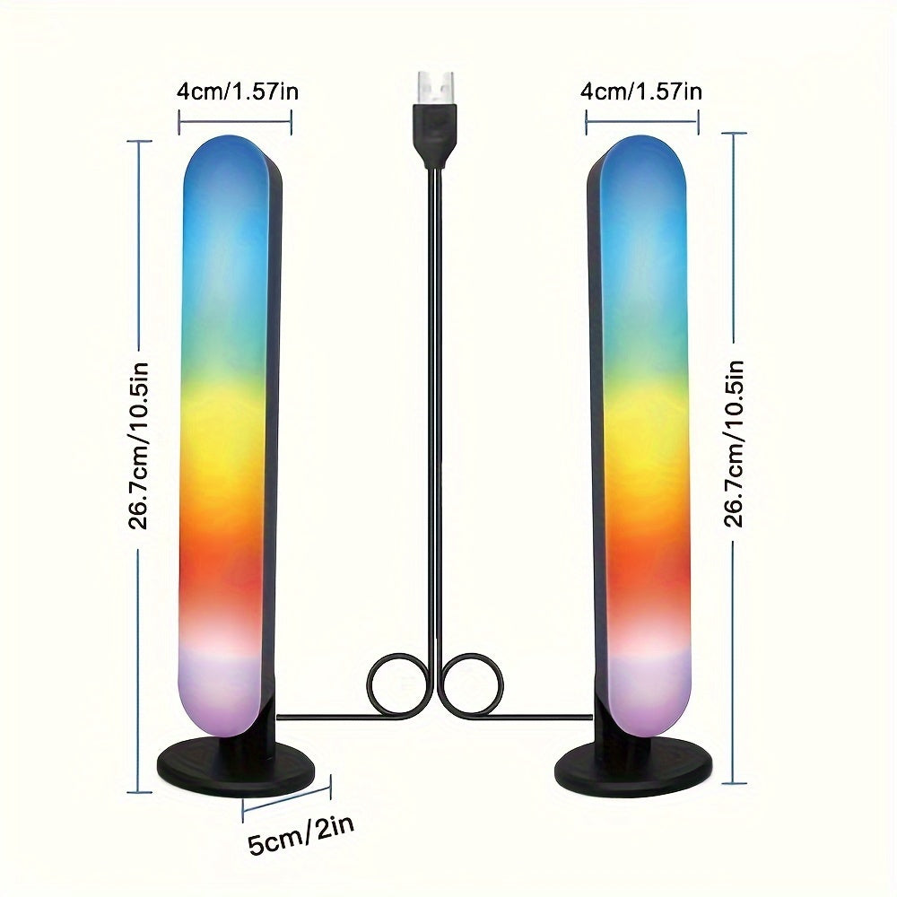 Colorful desktop ambiance light - half size